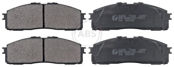 A.B.S. Plaquettes de frein 36626 36626 Plaquette de frein sport TOYOTA LAND CRUISER A.B.S.