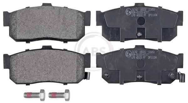 A.B.S. Brake pad set 36742 A.B.S. 36742 Nissan Primera P11 Hatchback racing brake pads replacement