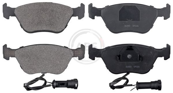 A.B.S. Piduriklotsid 36880 hind Pidurikattekomplekt, ketaspidur Ford GAL, AAL, ABL 36880 A.B.S.