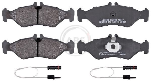 A.B.S. Τακάκια φρένων 36902 A.B.S. 36902 Τακάκια φρένων VW LT 28-35 II Microbus 2.8 TDI 158 PS 2004