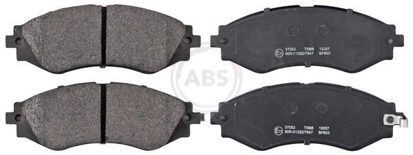 A.B.S. Brzdové doštičky/platničky 37053 Brzdové doštičky / platničky A.B.S. Chevrolet CAPTIVA 37053