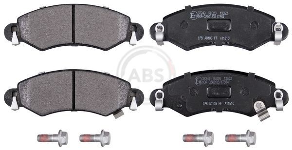 Kit pastiglie freni A.B.S. 37249 A.B.S. 37249 Pasticche dei freni anteriori e posteriori Subaru JUSTY 2003