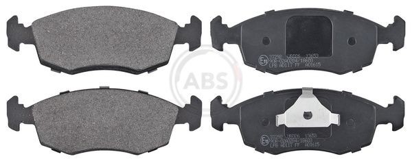 A.B.S. Brake pad set 37292 A.B.S. 37292 Brake pad set FIAT Strada Pickup (178) 1.8 Flex 110 hp 2005