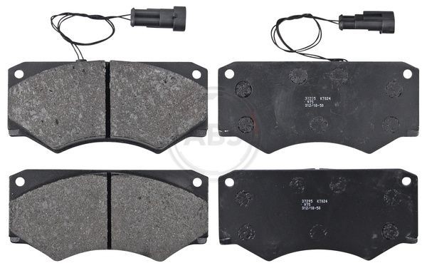 A.B.S. Plaquettes de frein 37295 Iveco Daily Plaquette de frein sport A.B.S. 37295