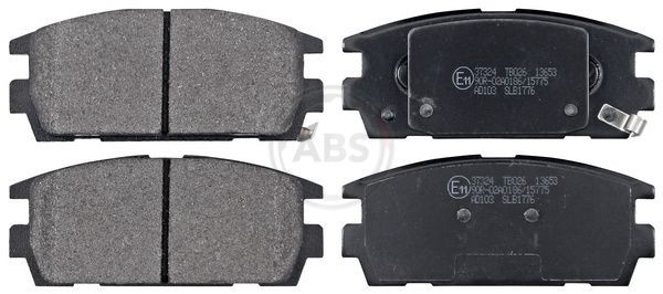 A.B.S. Brzdové doštičky/platničky 37324 A.B.S. 37324 Brzdové doštičky/platničky HYUNDAI Terracan (HP) 2.9 CRDi 4WD 150 KS 2001