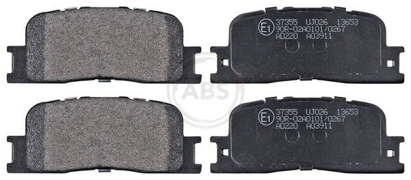 Τακάκια φρένων A.B.S. 37355 A.B.S. 37355 Τακάκια εμπρός και πίσω Toyota CAMRY 2003