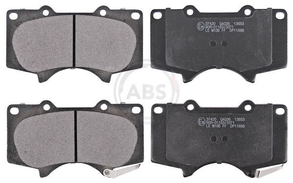 A.B.S. Piduriklotsid 37420 37420 Sport piduriklotsid A.B.S. MITSUBISHI OUTLANDER