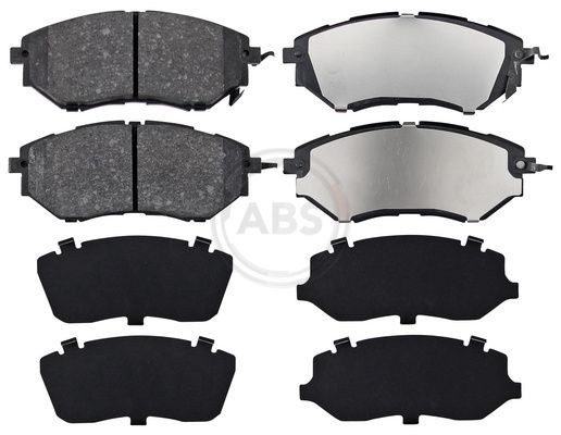 A.B.S. Plaquettes de frein 37502 A.B.S. 37502 d'origine Plaquettes de frein Legacy VI Berline (BN, BS) coût