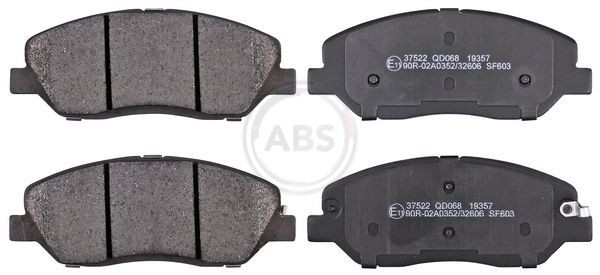 A.B.S. Remblokken 37522 37522 Race-remblokken HYUNDAI KONA A.B.S.