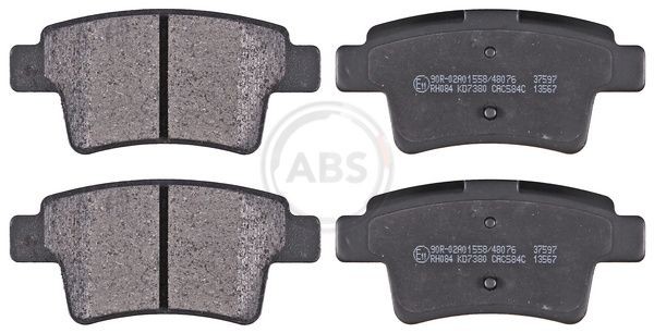 A.B.S. Brzdové doštičky/platničky 37597 37597 Športové brzdové doštičky CITROËN DS3 A.B.S.