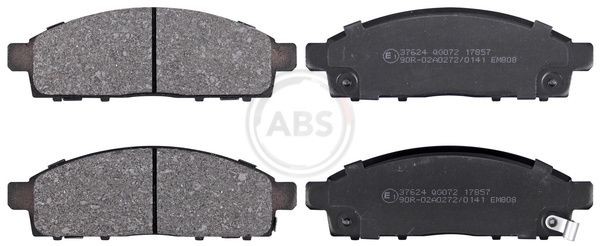 A.B.S. Piduriklotsid 37624 Sport piduriklotsid A.B.S. Mitsubishi OUTLANDER 37624
