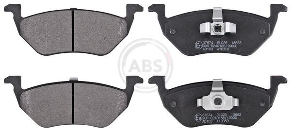 A.B.S. Bromsbelägg 37674 37674 A.B.S. bromsbelägg FORD USA MUSTANG