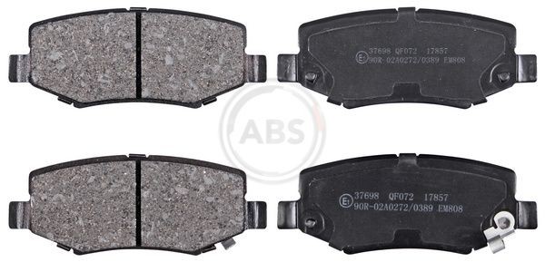 A.B.S. Jarrupalat, levyjarru 37698 A.B.S. 37698 Jarrupalat, levyjarru JEEP Cherokee IV (KK) 2.8 CRD 4x4 200 hv 2018