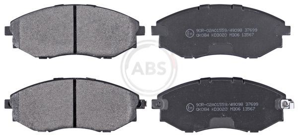 A.B.S. Bromsbelägg 37699 A.B.S. 37699 Bromsbelägg Epica KL1 original