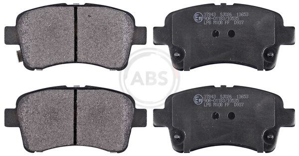 Brzdové doštičky/platničky A.B.S. 37843 A.B.S. 37843 Doštičky SUZUKI LIANA 2010