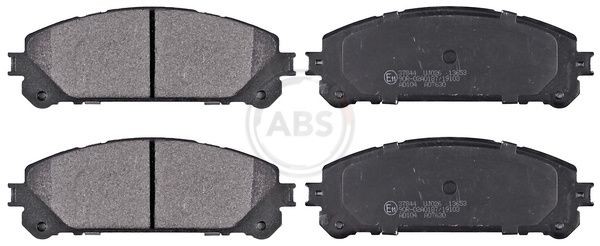 A.B.S. Pastilhas de travão 37844 37844 Pastilhas de travão A.B.S. SUBARU LEGACY
