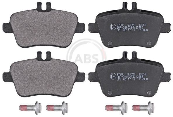 A.B.S. Brake pad set 37905 MERCEDES-BENZ B-Class A.B.S. brake pads 37905