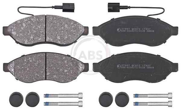 A.B.S. Τακάκια φρένων 37907 37907 Τακάκια φρένων FIAT SCUDO A.B.S.