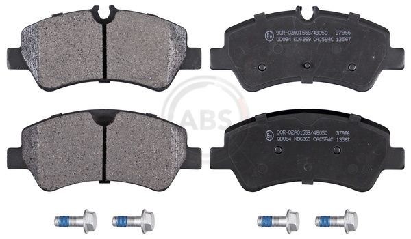 A.B.S. Τακάκια φρένων 37966 Σετ τακάκια A.B.S. Ford TRANSIT COURIER 37966