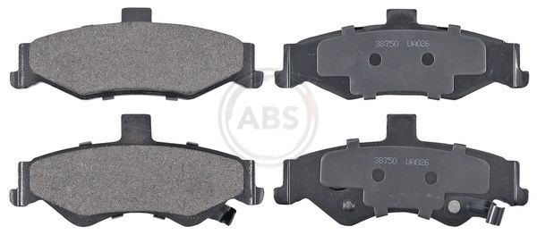 A.B.S. Jarrupalat, levyjarru 38750 38750 A.B.S. Kilpajarrupalat CHEVROLET S10