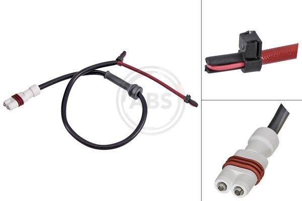 Waarschuwingscontact, remvoering- / blokslijtage A.B.S. 39577 A.B.S. 39577 Remslijtage indicator Porsche BOXSTER 2005