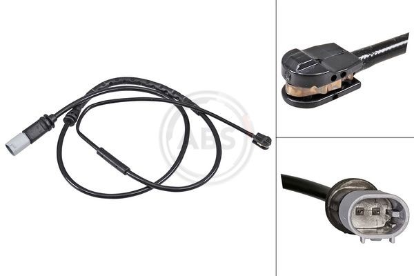 A.B.S. Slitekontakt bremsekloss 39688 Slitasjevarsler bremseklosser A.B.S. BMW 3-serie 39688