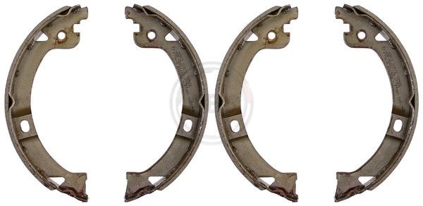 A.B.S. Handbromsbackar 40812 A.B.S. 40812 Hydrauliska bromssystem DODGE Grand Caravan IV Skåpbil (RG) 2002