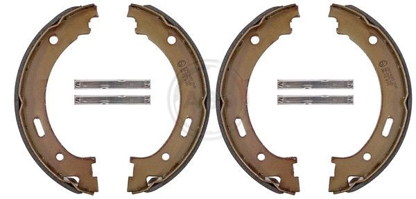 A.B.S. Piduriklotside komplekt, seisupidur 40843 A.B.S. 40843 Piduriklotside komplekt seisupidur Kia SHUMA originaal