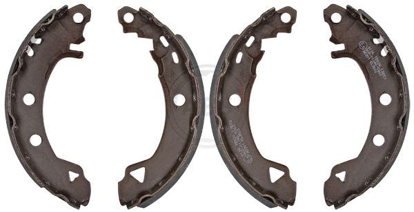 A.B.S. Brake Shoe Set 8136 A.B.S. 8136 PEUGEOT 106 II Box Body / Hatchback (1S) drum brake replacement