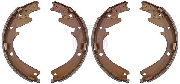 A.B.S. Jogo de maxilas de travão 9007 Jogo de maxilas de travão A.B.S. MITSUBISHI 9007