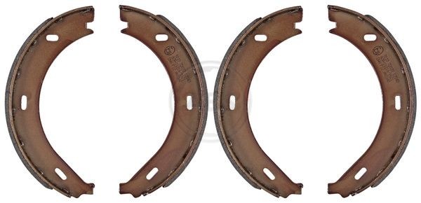 A.B.S. Handbrake shoes 9110 9110 A.B.S. handbrake for MERCEDES-BENZ MB 100