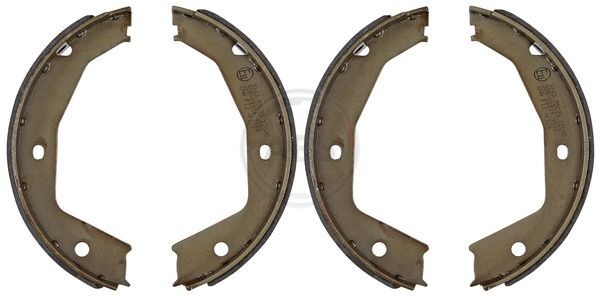A.B.S. Handbrake shoes 9243 A.B.S. 9243 Jaguar F-Pace X761 parking brake pads replacement