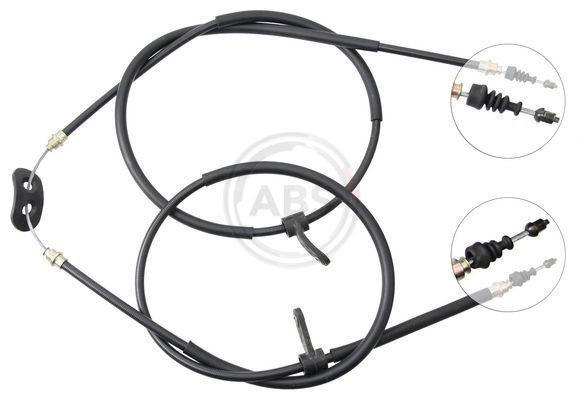 A.B.S. Håndbremsekabel K10045 K10045 Håndbremsen FIAT PUNTO A.B.S.