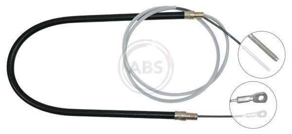 A.B.S. Żażné lanko parkovacej brzdy K10326 Lanko ručnej brzdy A.B.S. BMW Rad 4 K10326