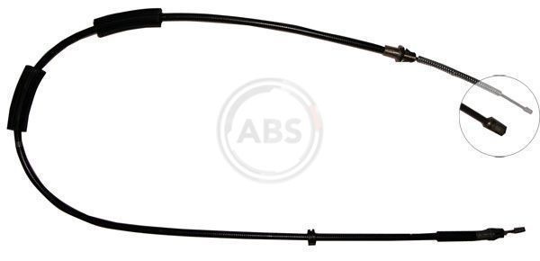Hand brake cable A.B.S. K10715 A.B.S. K10715 FORD MONDEO 2024 handbrake cable price