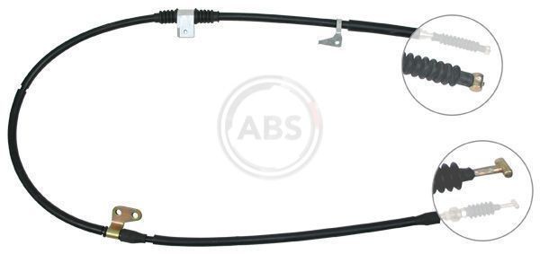 A.B.S. Handbromsvajer K11188 Byta Handbromsvajer SUZUKI IGNIS pris A.B.S. K11188