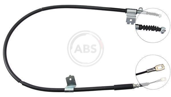 A.B.S. Håndbremsekabel K11548 A.B.S. K11548 Pathfinder WD21 Håndbremsekabel pris