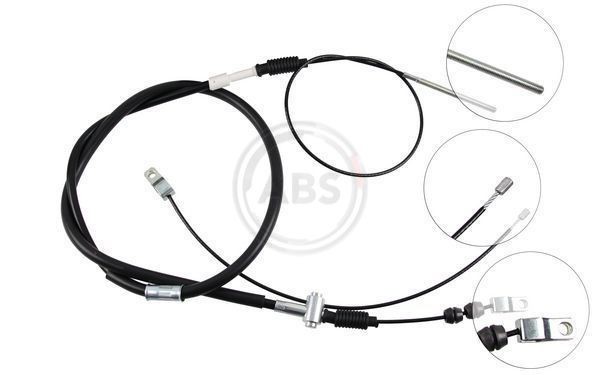 A.B.S. Ντίζα, φρένο ακινητοποίησης K11735 Ντίζα χειροφρένου Toyota YH7_, LH6_, LH7_, LH5_, YH5_, YH6_ K11735 A.B.S.