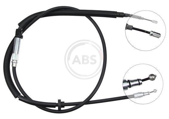 A.B.S. Hand brake cable K11736 A.B.S. K11736 Audi A6 C5 Avant handbrake rear and front price