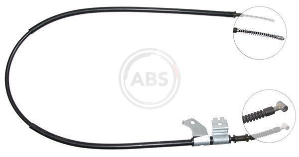 A.B.S. Vaijeri, seisontajarru K11897 A.B.S. K11897 Nissan Tiida SС11 jarruvaijeri