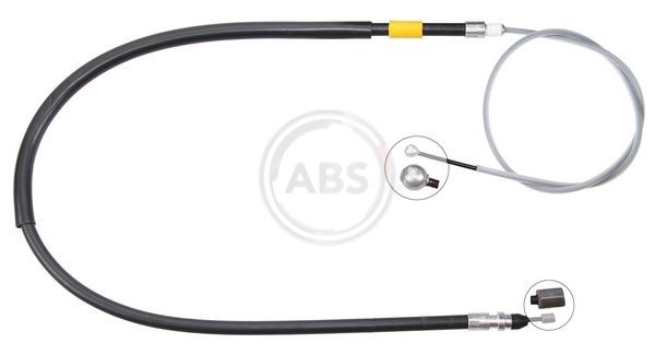 A.B.S. Cabo de aço, travão de estacionamento K12029 A.B.S. K12029 Cabo do freio de mão BMW F32 a um preço acessível