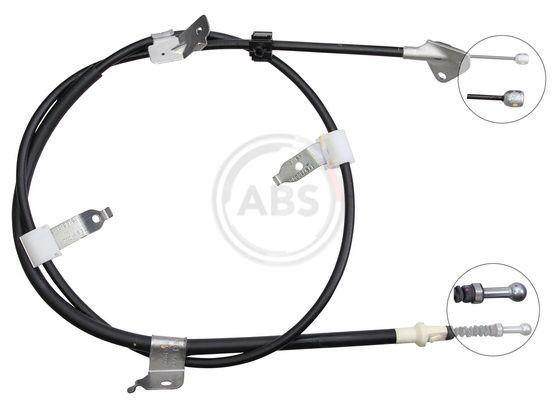 A.B.S. Cavo freno a mano K12070 A.B.S. K12070 Corde freno a mano Corona RT 118 originale prezzo