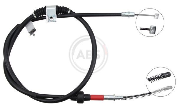 A.B.S. Hand brake cable K12089 A.B.S. K12089 MITSUBISHI L300 / Delica II Minibus (LO3_P/G, L0_2P) emergency brake cable replacement