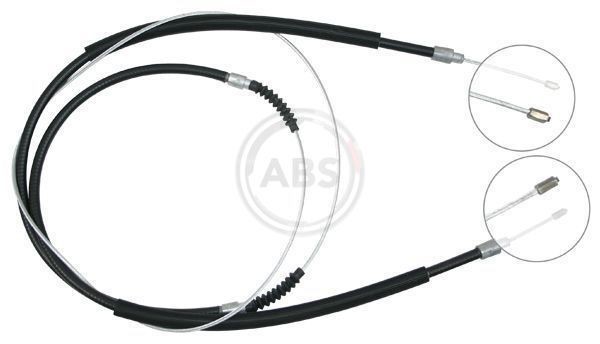 A.B.S. Cabo de aço, travão de estacionamento K12116 A.B.S. K12116 originais Cabo do freio de mão Citroen Jumper 230 custo