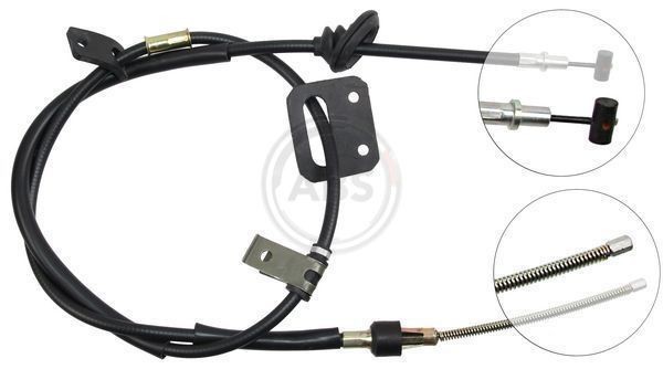 A.B.S. Cavo freno a mano K12637 K12637 costo Cavo freno a mano A.B.S. SUZUKI IGNIS