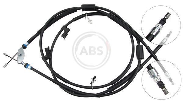 A.B.S. Żażné lanko parkovacej brzdy K12825 A.B.S. K12825 Ručná brzda Ford Kuga Mk1 za nízku cenu