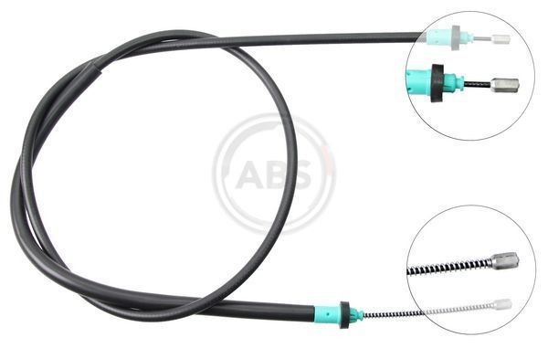 A.B.S. Żażné lanko parkovacej brzdy K13006 A.B.S. K13006 Lanko ručnej brzdy Mazda 626 lacné