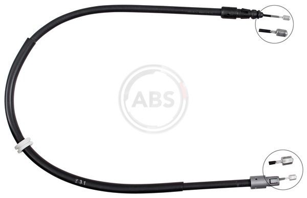 A.B.S. Tautrekk, håndbremse K13056 A.B.S. K13056 originale Bremsewire Mercedes ML W164 hva koster
