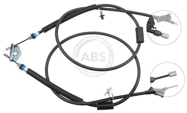 A.B.S. Ντίζα, φρένο ακινητοποίησης K13475 Χειρόφρενο A.B.S. Ford MONDEO K13475