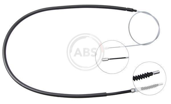 A.B.S. Vaijeri, seisontajarru K13496 A.B.S. K13496 CITROËN C4 II Sedan käsijarruvaijeri vaihto hinta